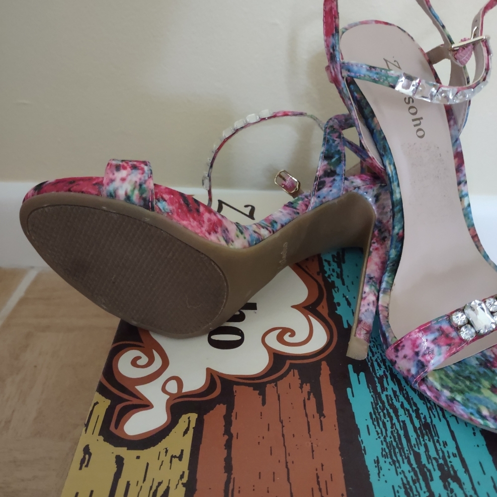 Zigisoho "Marlena" Size 7.5 Multi Color - image 3